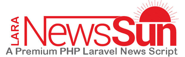 Lara NewsSun | PHP Laravel News Script